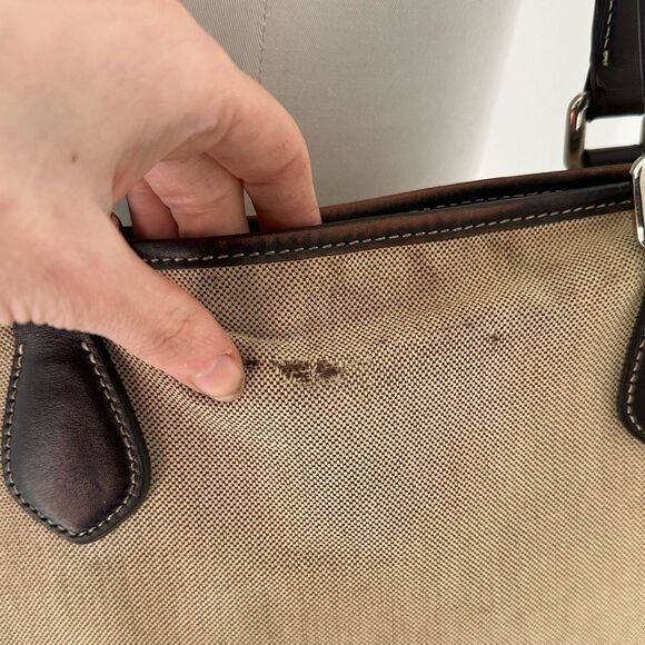Prada Tan and Black Tote Bag - Picture 8 of 16